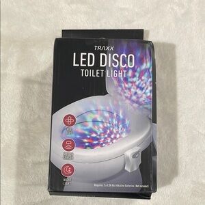 TRAXX LED Disco Toilet Light